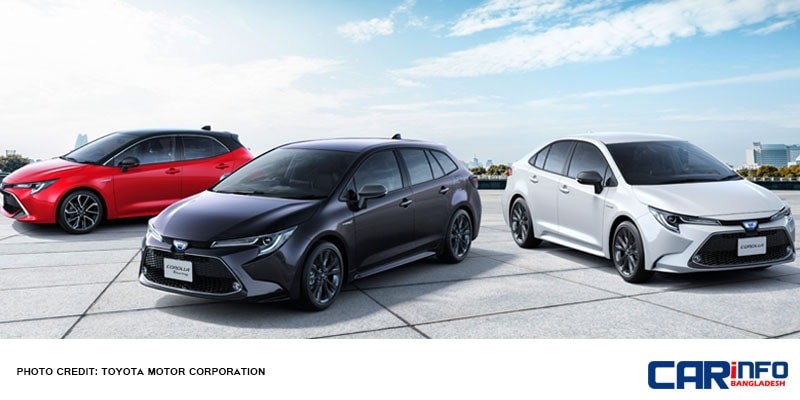 TOYOTA announced the new Corolla in Japan